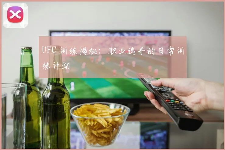 UFC 训练揭秘:职业选手的日常训练计划